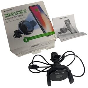 Merkury Wireless Charger For Car Air Vent
